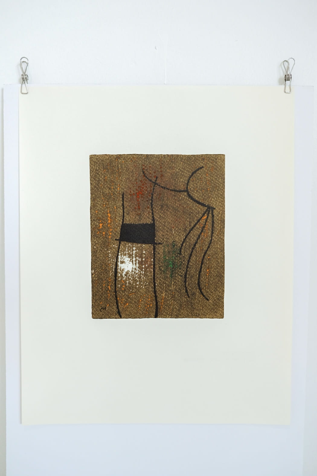 Joan Miro FEMME IV/VI Plate #4