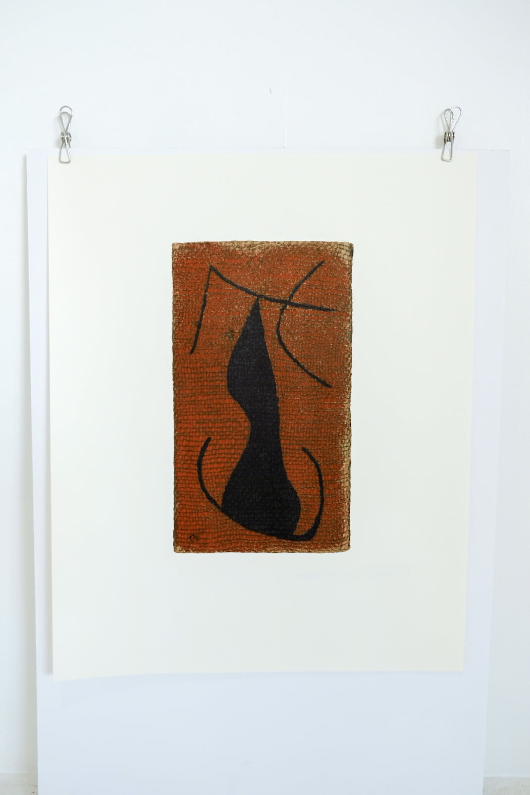 Joan Miro FEMME V/VI Plate #5