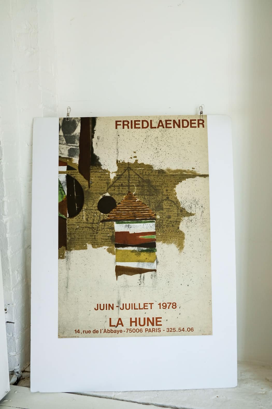 Johnny Friedlaender La Hune Lithograph Print