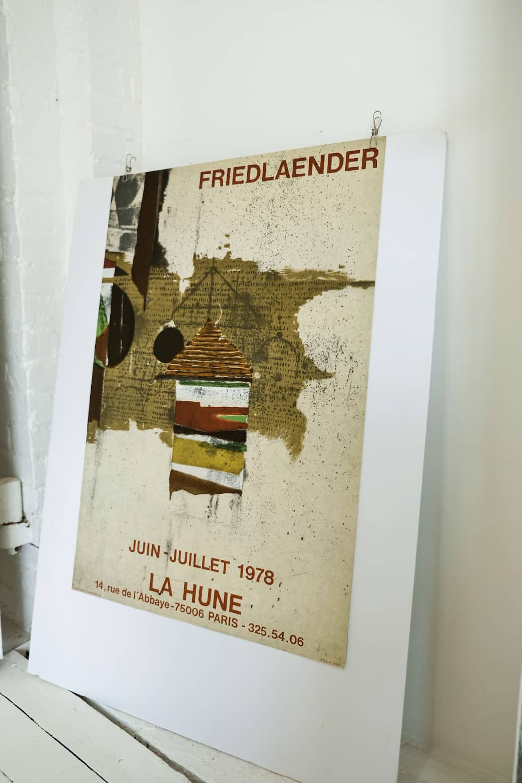 Johnny Friedlaender La Hune Lithograph Print