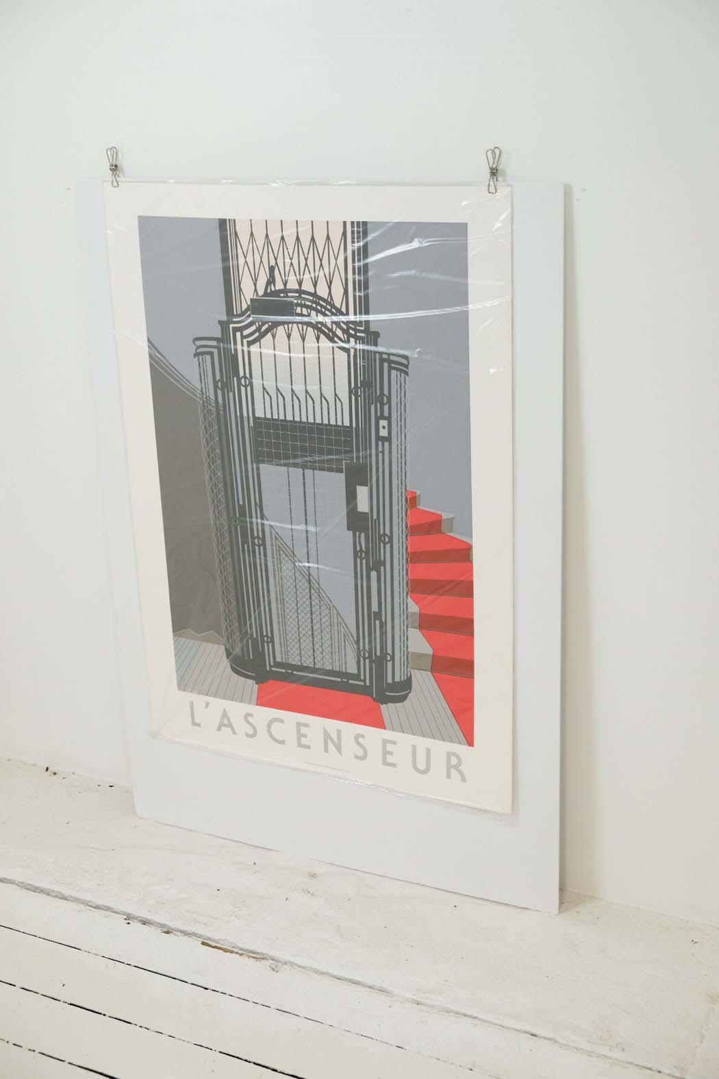L'ascenseur by Perry King Print