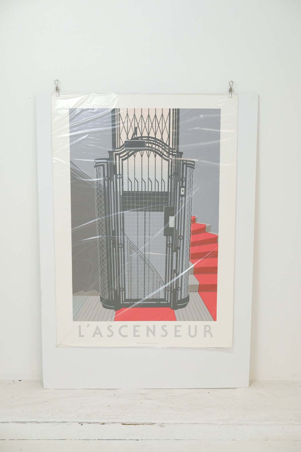 L'ascenseur by Perry King Print