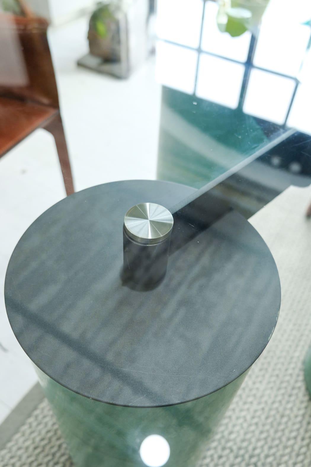Serenissimo Circular Dining Table by Lella and Massimo Vignelli