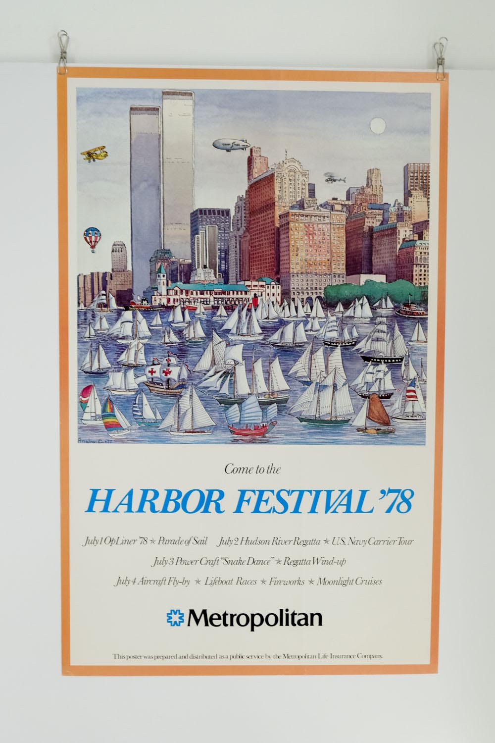 Letizia Pitigliana NY 1982 Harbor Festival
