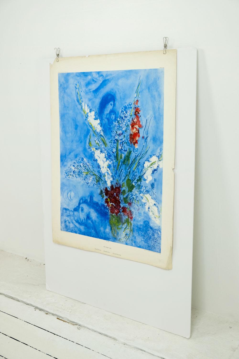 Marc Chagall Gladioli Print