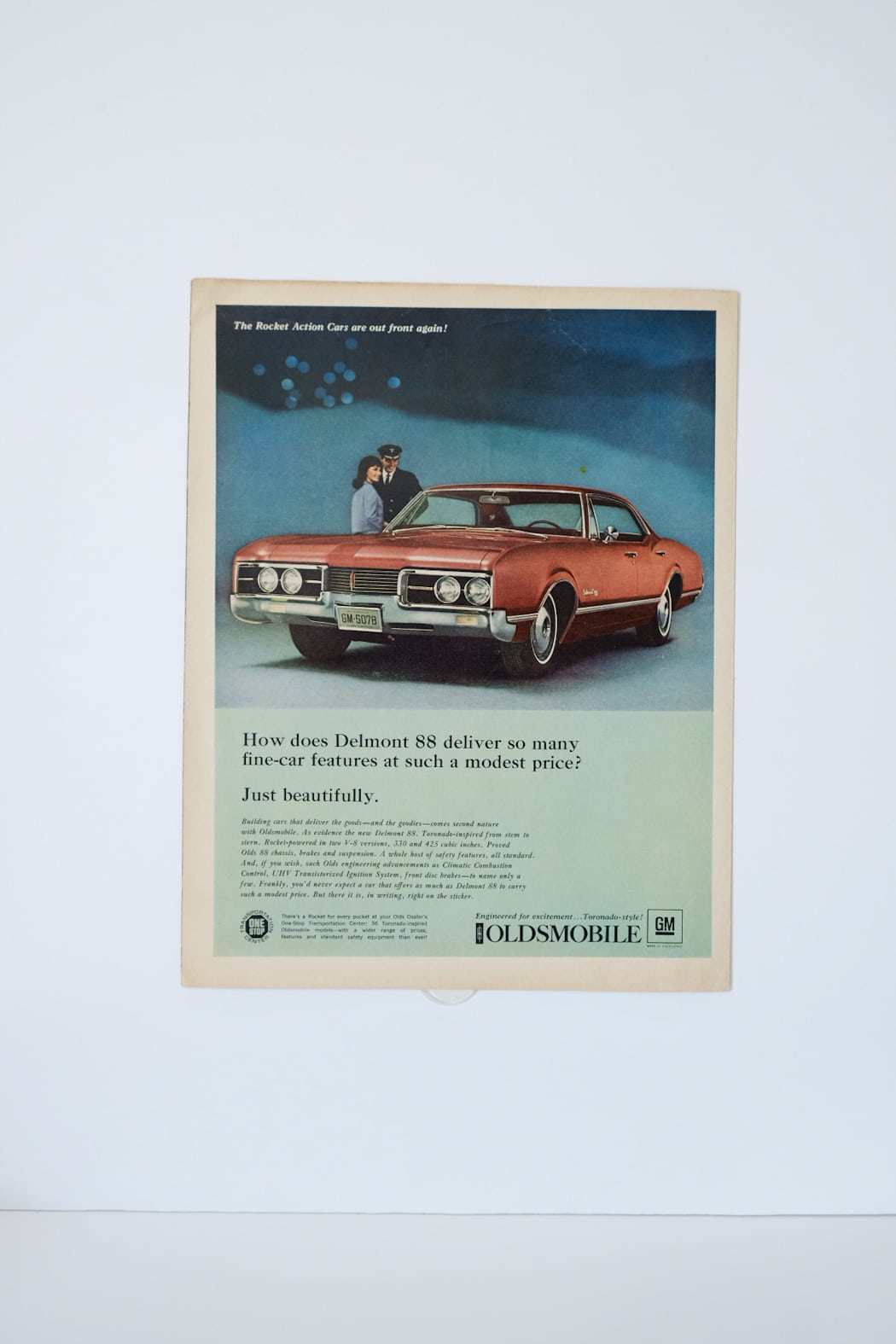 Oldsmobile Delmont 88 Print Ad