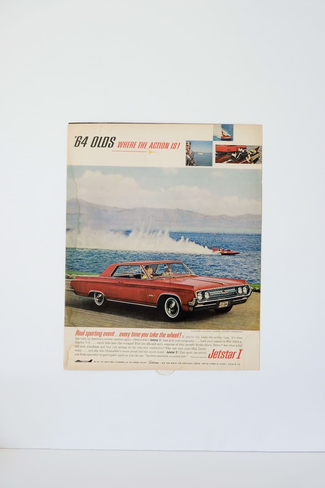 Oldsmobile Jetstar I 1964 Print Ad
