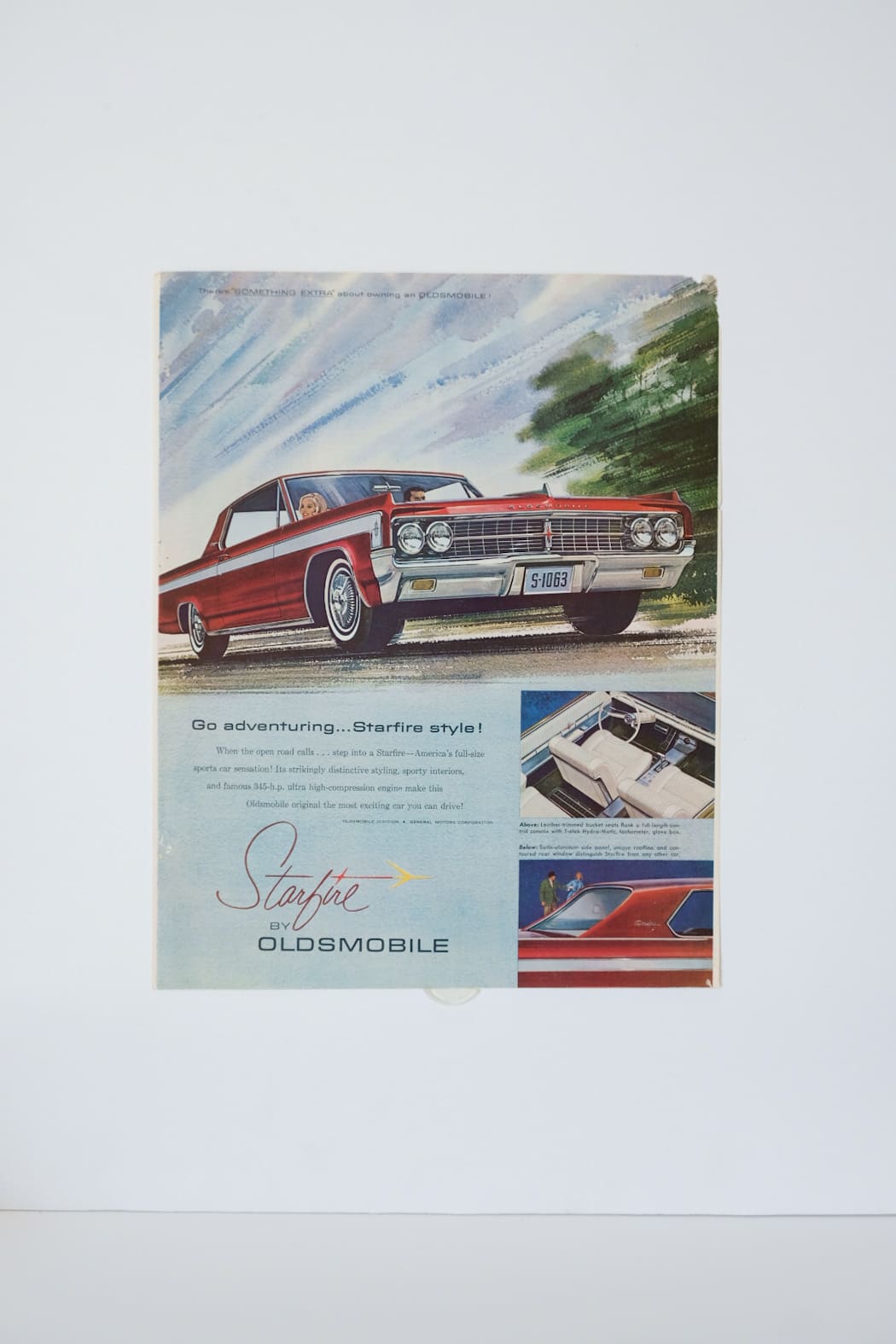 Oldsmobile Starfire Print Ad
