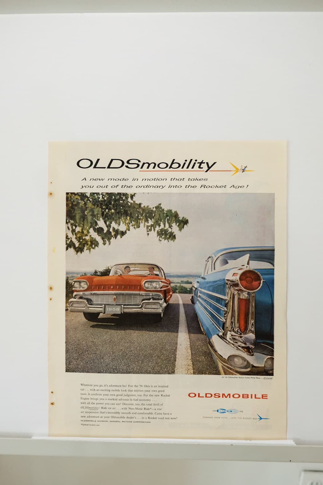 Oldsmobility Print Ad