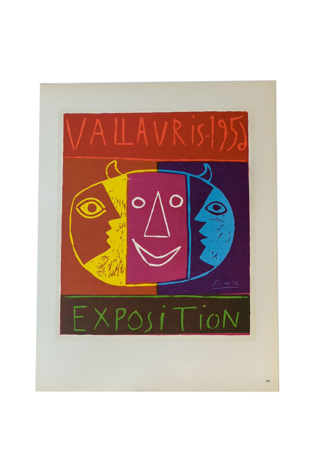 Pablo Picasso Vallauris Exhibition 1956 Page 80