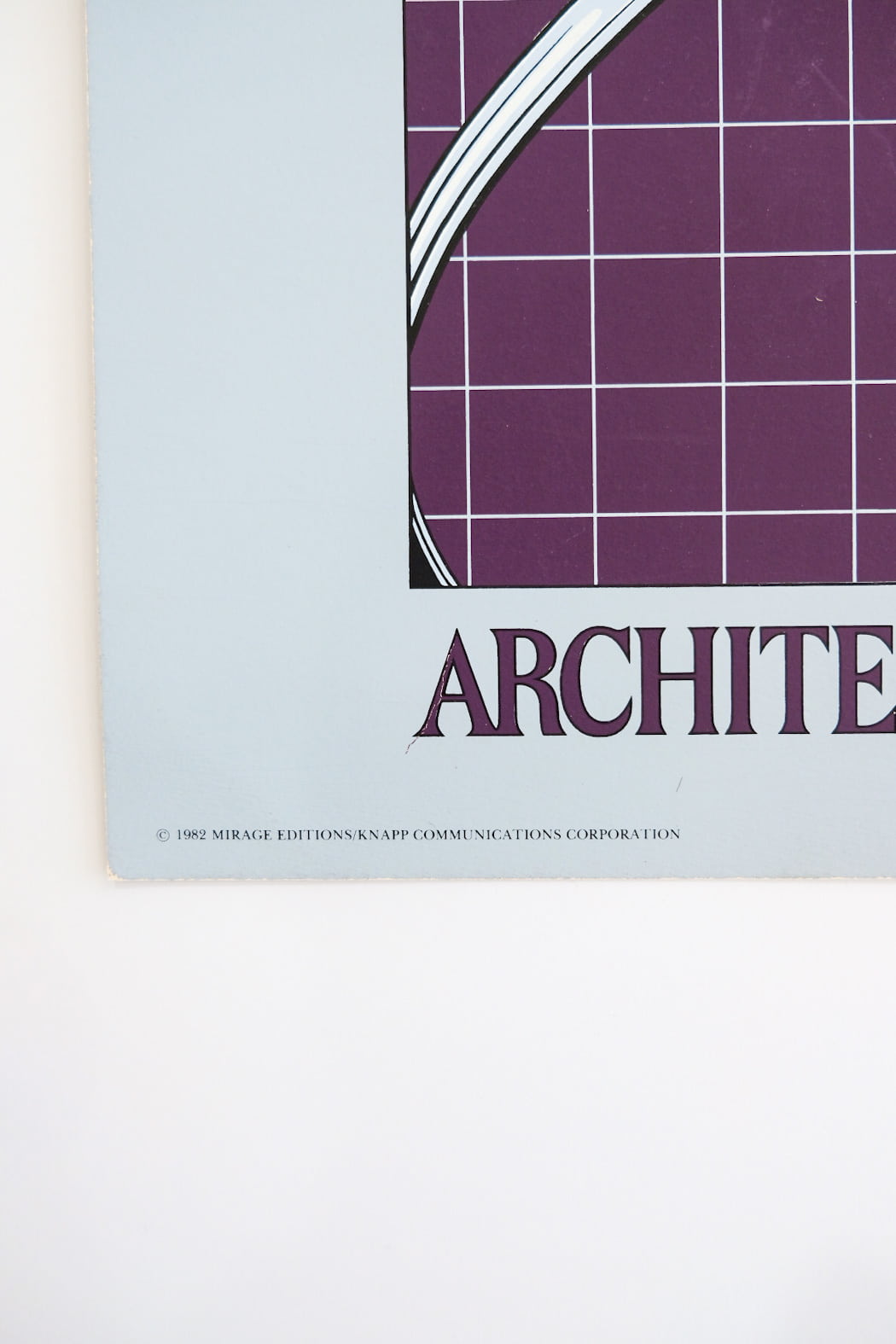 Patrick Nagel Architectural Digest Silkscreen Print 1982