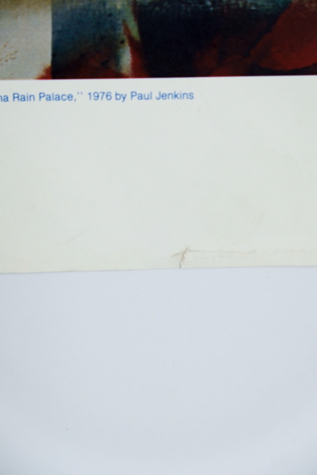 Paul Jenkins Phenomena Rain Palace