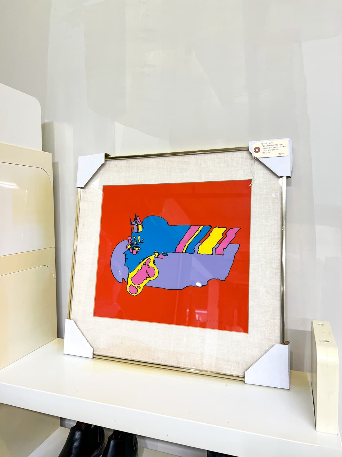 Peter Max "Remembering the Flight" Lithograph Print