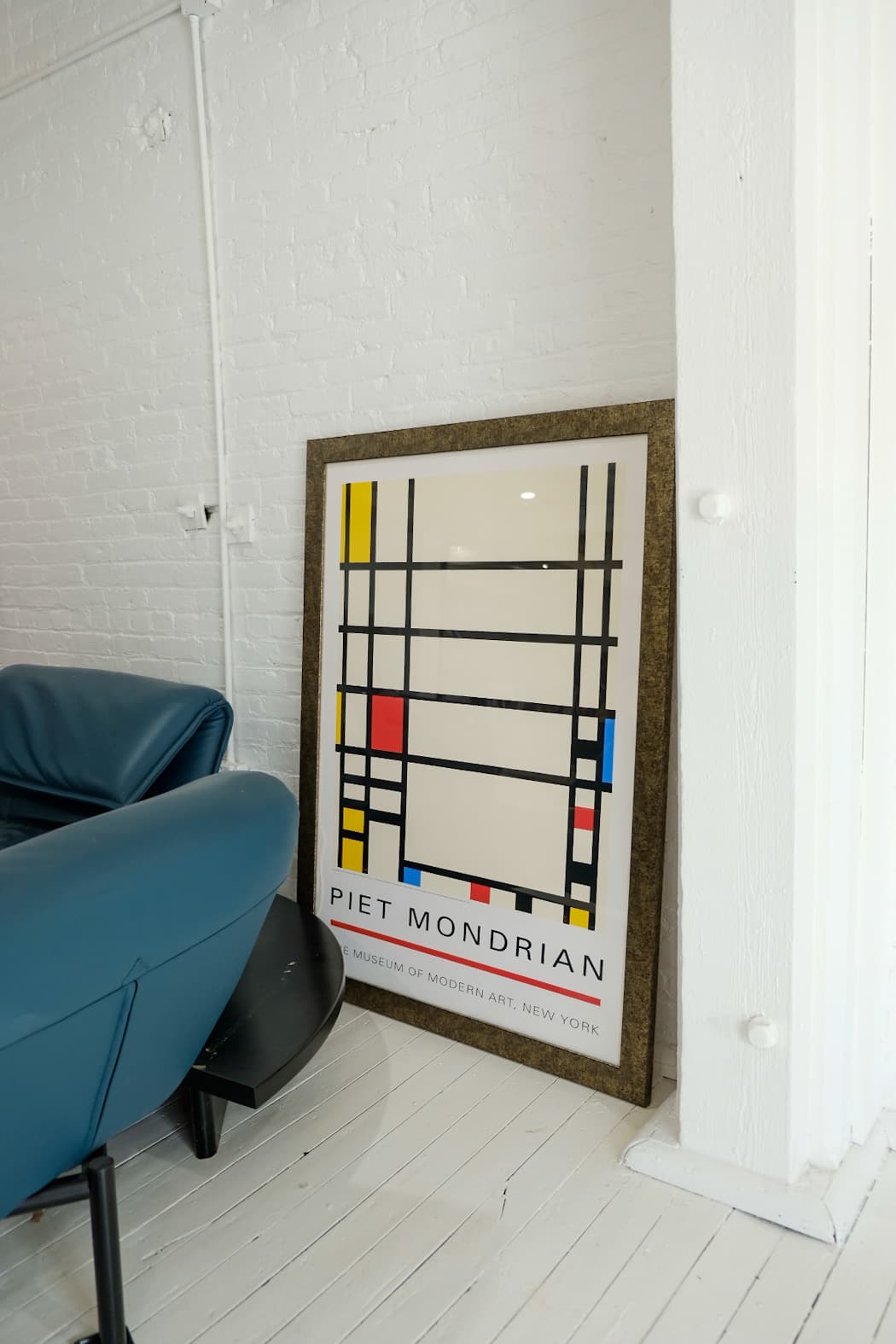 Piet Mondrian “Trafalgar Square” Museum Framed Print