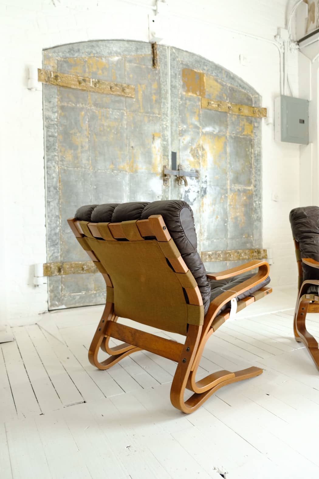 Skyline Leather Armchairs by Einar Hove for Hove Mobler