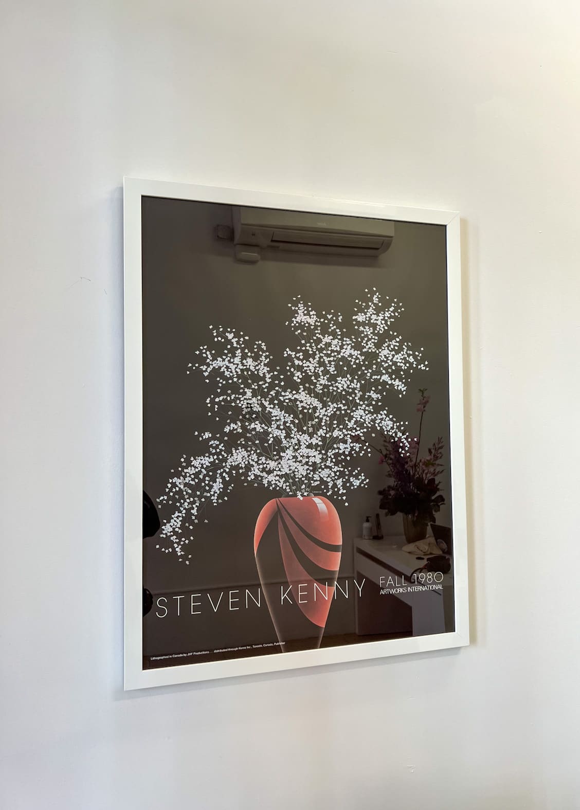 Steven Kenny Fall 1980 Artworks International Print Framed