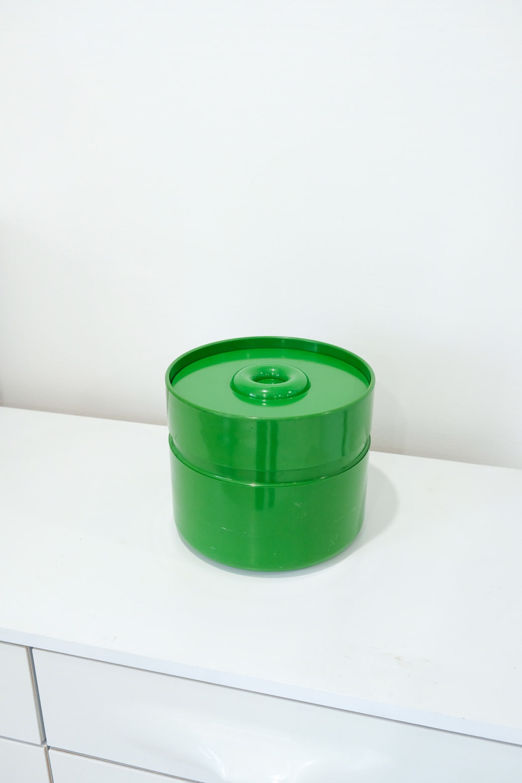 Vintage Heller Sergio Asti Green Ice Bucket