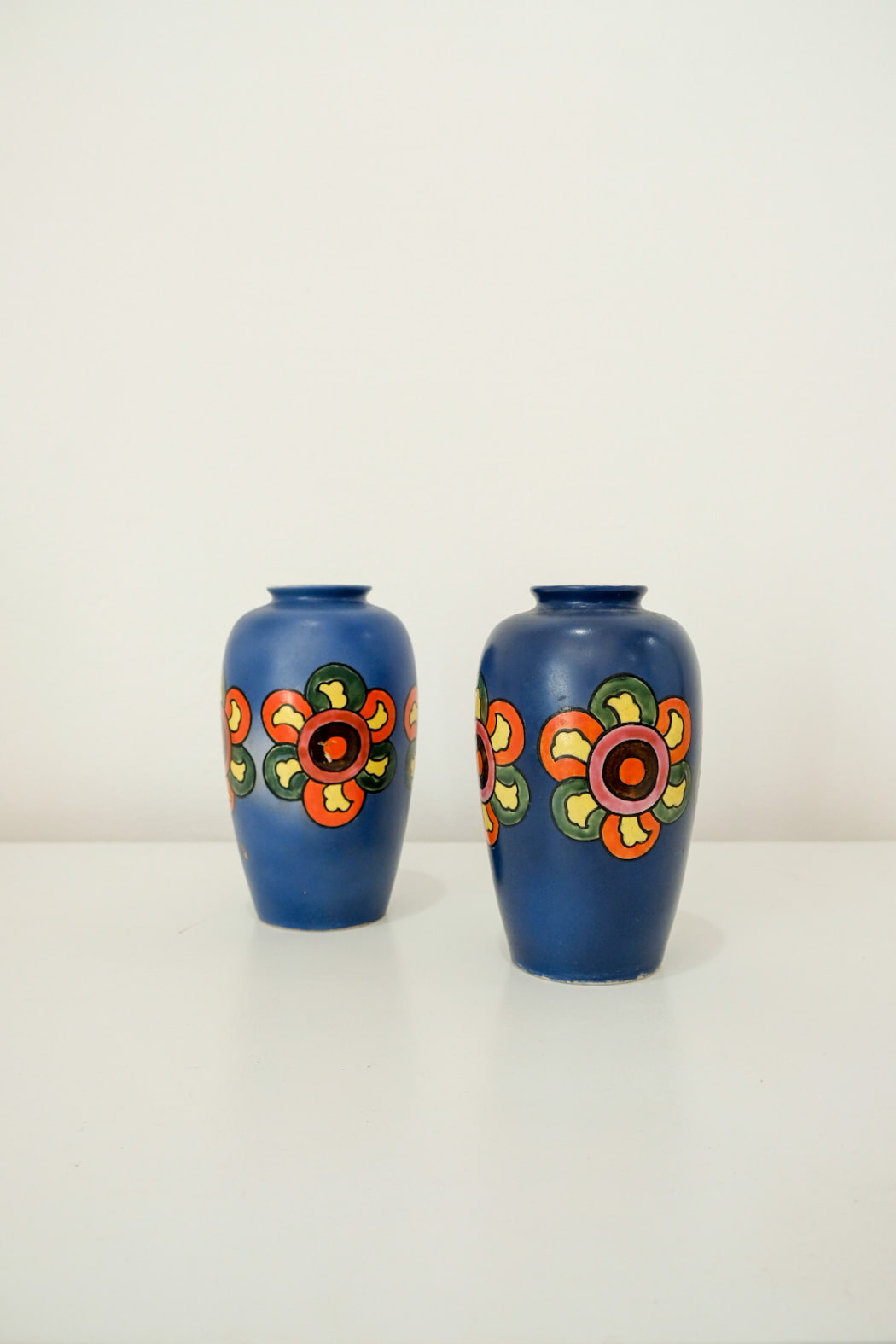 Vintage Kinkozan Japanese Bottle Mini Vase