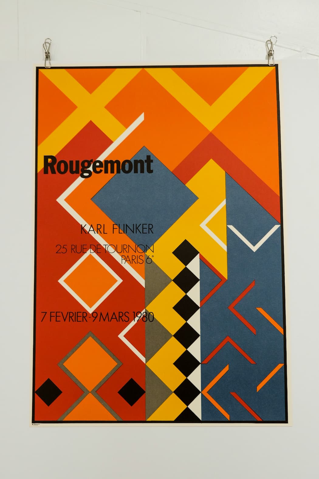 Karl Flinker 'Rougemont' 1980 Exhibition Print