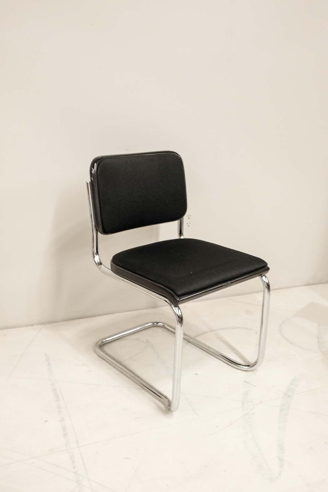 Marcel Breuer Upholstered Thonet Cesca Armless Chairs